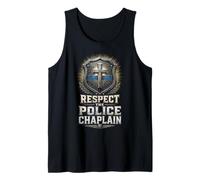 Police Chaplain Pastor Tank Top