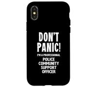 Police Community Support Officer Case for iPhone X/XS