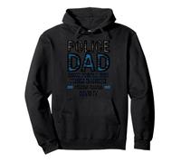 Police Dad Some People Run From Danger Pullover Hoodie