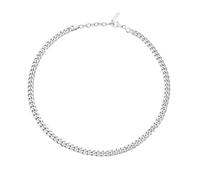 Police Docile Men's Stainless Steel with Lobster Clasp Adjustable 50cm Chain NecklacePEAGN0011301