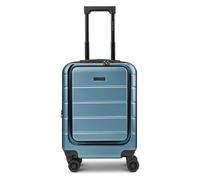 Police Dublin 4 wheels Cabin suitcase S 54 cm Laptop compartment Expandable blue