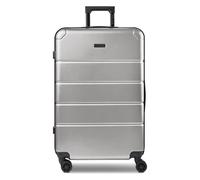 Police Dublin 4 wheels Trolley L 75 cm Expandable silver colored
