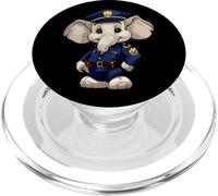 Police Elephants PopSockets PopGrip for MagSafe