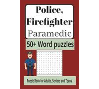 Police, Firefighter, Paramedic word search puzzle book
