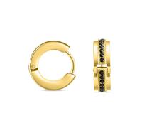 Police Fragment Earrings Golden Men