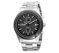 Police 'Fuel' Gents Stainless Steel Bracelet Watch With Gun Dial