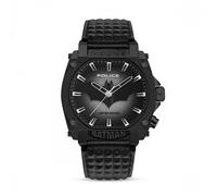 Police Gents Forever Batman Black Leather Strap Watch