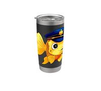 Police Goldfish Stainless Steel Insulated Tumbler