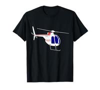 Police Helicopter Law Enforcement Aviation Graphic T-Shirt