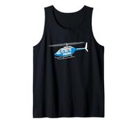 Police Helicopter Polizeihubschrauber Polizei Patrol Tank Top