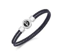 POLICE Infiniti Men's Leather Bracelet 185mm