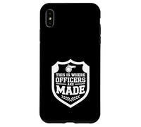 Police Instructor Police Academy Instructor Training Officer Case for iPhone XS Max