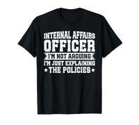 Police Internal Affairs Investigator Value Graphic T-Shirt