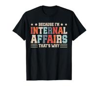 Police Internal Affairs Investigator Value Graphic T-Shirt