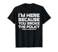Police Internal Affairs Investigator Value Graphic T-Shirt