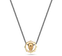 POLICE JEWELLERY Vertex Necklace Ipg Skull 700mm