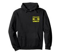 Police K-9 Unit Dog Handler On Duty K9 Team Officer Tactical Pullover Hoodie