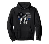 Police K9 Dog, Law Enforcement Pullover Hoodie