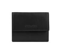 Police Ladies Genuine Leather Small Thin Wallet with Card Slot and Wallet with Box Black 59 Minimalist, Black 59, Minimalist