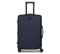 Police London 4 wheels Trolley 64 cm Expandable blue