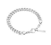 Police Long Lasting Ss Bracelet Silver Men