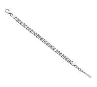 Police Stainless Steel Silver Bracelet