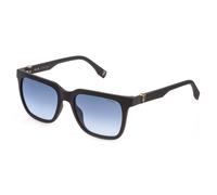 Police Man Police SPLN34N BEYOND LITE 6 0V14 Sunglasses Injected Blue Blue Squared Normal Nuanced