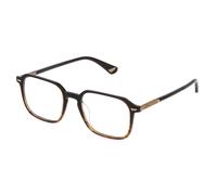 Police Man VPLQ69 06YH Optical frames Acetate Brown Squared