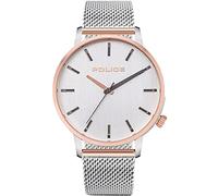 Police Marble Men's Analog Watch, Silver, 42X50 mm, Bracelet