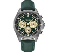 Police Men Analog Quartz Watch with Leather Strap PEWJF0005801
