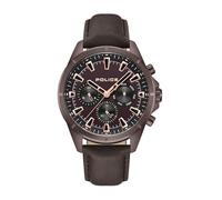 Police Men Analog Quartz Watch with Leather Strap PEWJF0005802