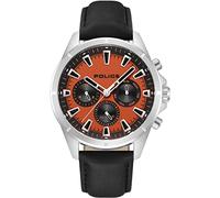 Police Men Analog Quartz Watch with Leather Strap PEWJF0005804