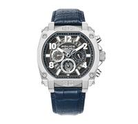 Police Men Analog Quartz Watch with Leather Strap PEWJF0021901