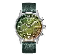 Police Men Analog Quartz Watch with Leather Strap PEWJF2203307
