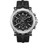 Police Men Analog Quartz Watch with Leather Strap PEWJF2226640
