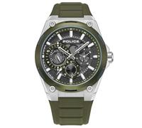 Police Men Analog Quartz Watch with Silicone Strap PEWJQ2203242
