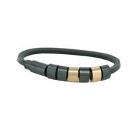 Police Men Bracelet Sixpack Stainless Steel Leather PJ.22653BLR/03-19