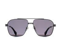 Police Men's Aviator Shiny Ruthenium Smoke Grey SPLQ91 Mercury 1 Police Grey One Size