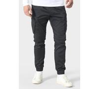 Police Mens Cargo Trousers Combat Chinos Slim Cotton Stretch Jogger Pants C Grey