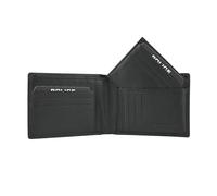 Police Mens Genuine Leather Wallet with Gift Box, Black 83 with removable card holder, Modern