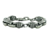 Police Men's PJ22257BSB-02 Bracelet in Silver Police Silver One Size