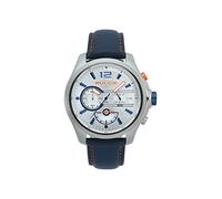 Police Mens Chronograph Quartz Watch with Leather Strap PL.15403JS/04