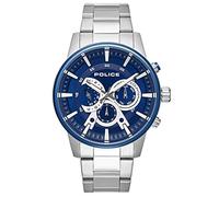 Police Mens Quartz Watch, Multi dial Display and Stainless Steel Strap PL.15523JSTBL/03M