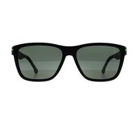Police Men's Rectangle Matte Black Grey Green Polarized SPLB38E Tailwind 3 Police Black One Size