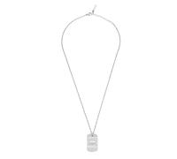 Police Men's Revelry Stainless Steel Adjustable Tag Necklace