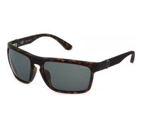 Police Men's SPLF63M630878 Square/Rectangle Sunglasses in Brown Police Brown One Size