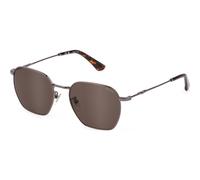 Police Men's SPLL06-540568 Square/Rectangle Sunglasses in Brown Police Brown One Size