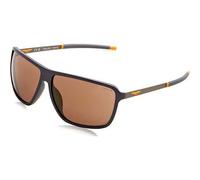 Police Men's SPLL15M65T17X Square/Rectangle Sunglasses in Brown Police Brown One Size