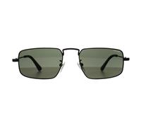 Police Men's Square Matte Gunmetal Green SPLN31 Origins Lite 19 in Grey Police Grey One Size