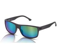 Police Men's Sunglasses Tailwind 4 SPLB39/E T17P Matte Dark Grey/Smoke Mirror